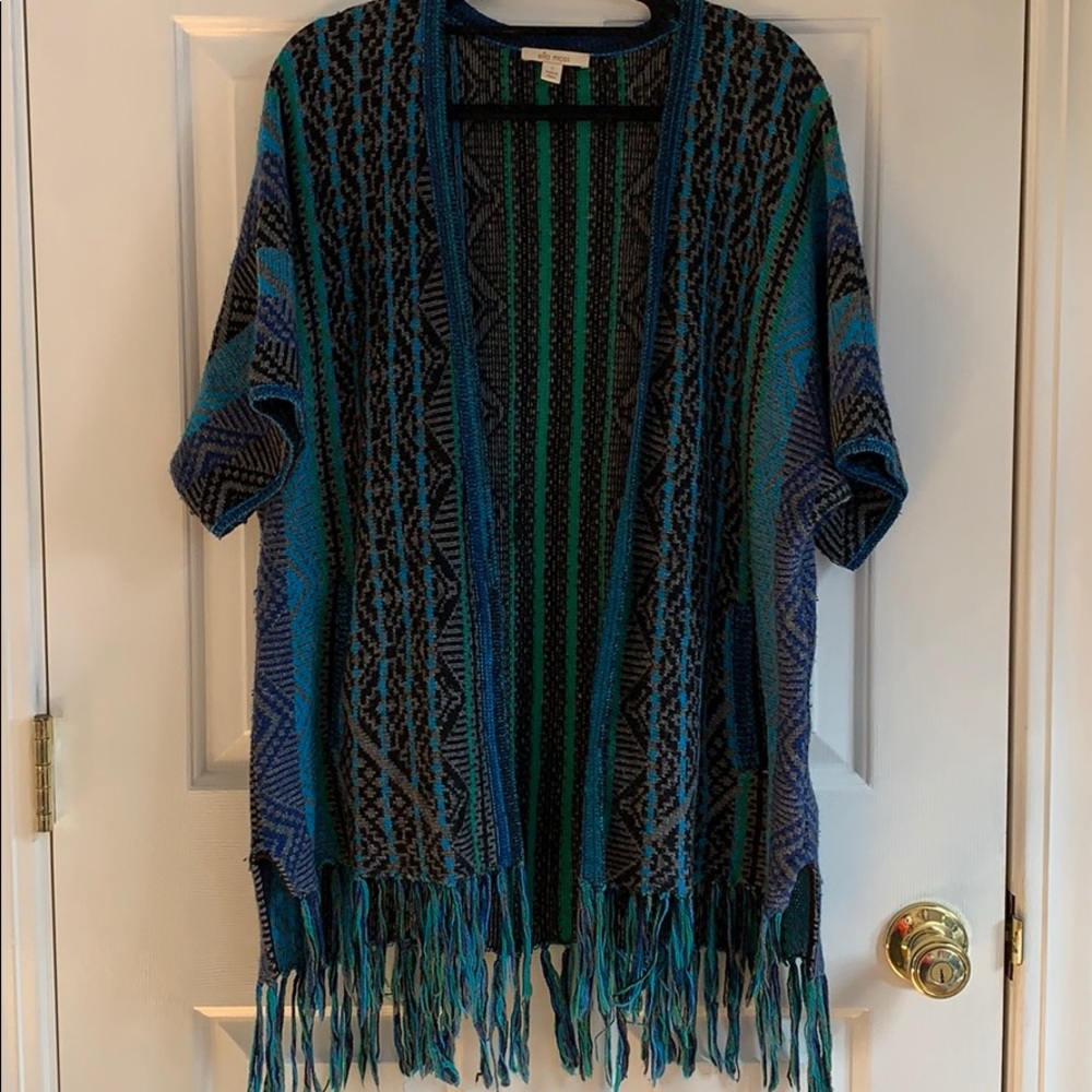 Ella Moss Aztec Cardigan SMALL